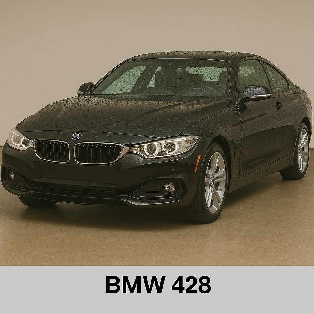 BMW 428 مشکی، کوپه اسپرت لوکس