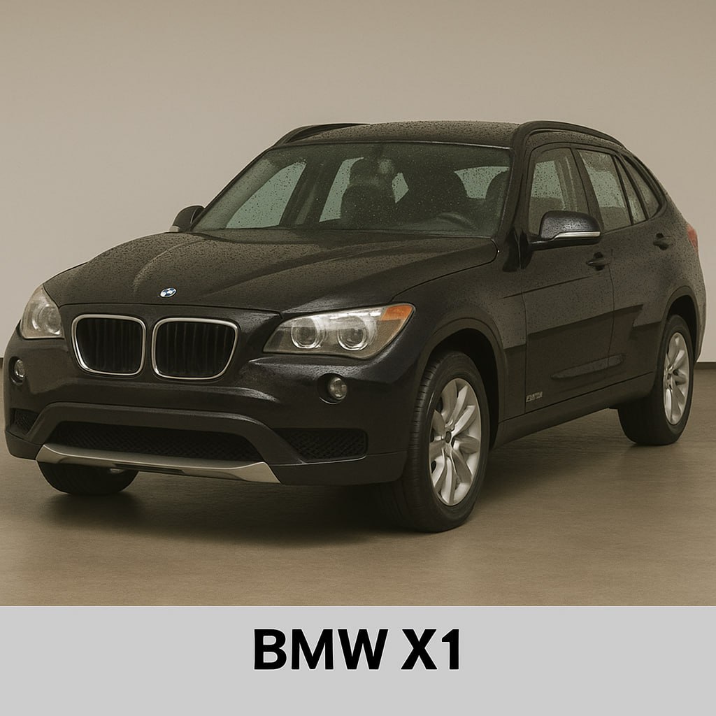 بی‌ام‌و X1 مشکی، کراس‌اوور لوکس