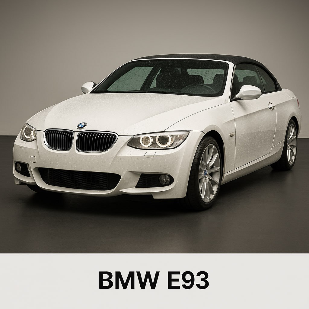 BMW سری 3 مدل E93 کروک سفید