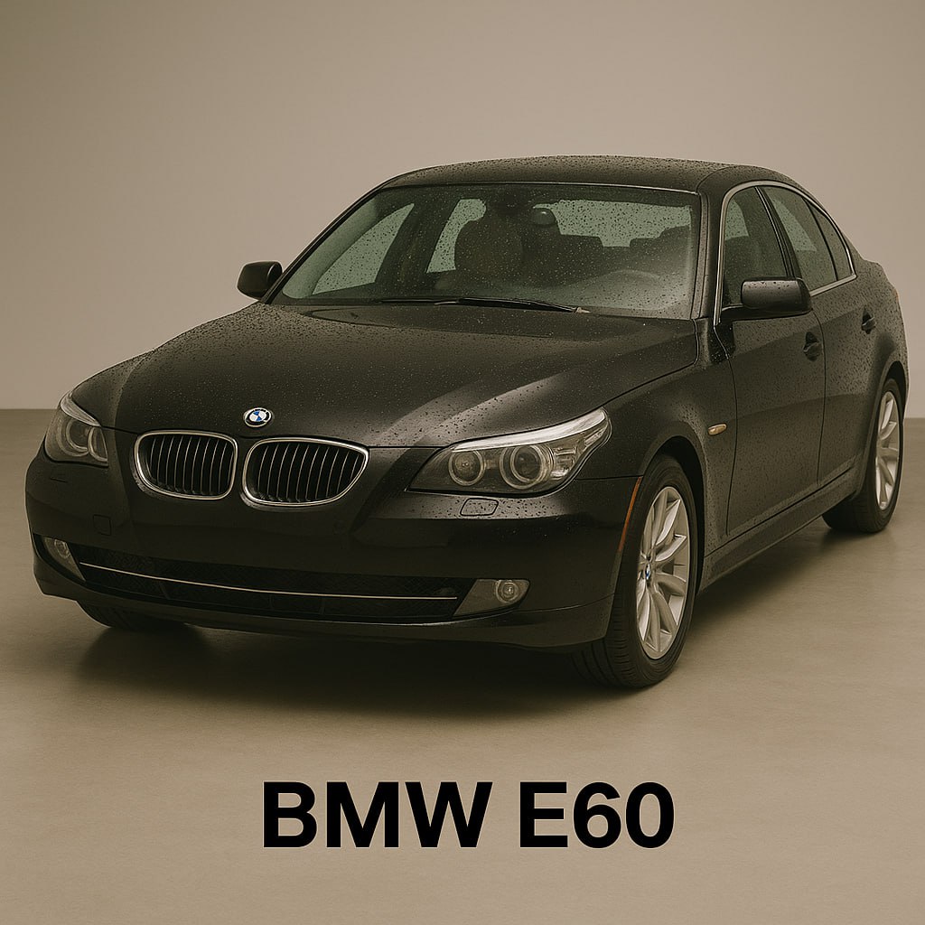 BMW سری 5 مدل E60 مشکی، سدان