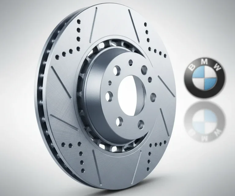 دیسک ترمز جلو بی‌ام‌و X4 اصلی آلمان – دیسک جلو BMW X4 تهویه‌دار و سوراخ‌دار مناسب مدل‌های F26 و G02