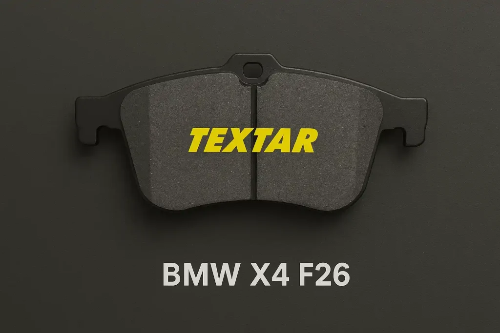 تصویر لنت ترمز جلو BMW X4 F26 برند Textar اورجینال | لنت ترمز بی‌ام‌و X4 F26 جلو با کیفیت اصلی و طول عمر بالا
